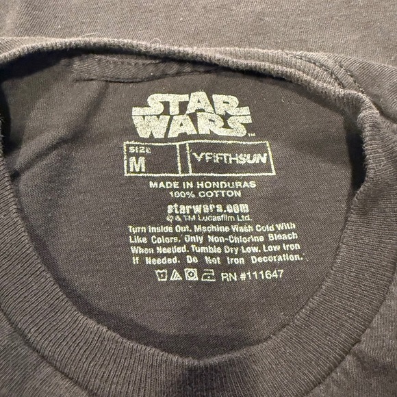 Star Wars Periodic Table Of Elements Graphic T Shirt Black Mens Medium - Picture 3 of 3